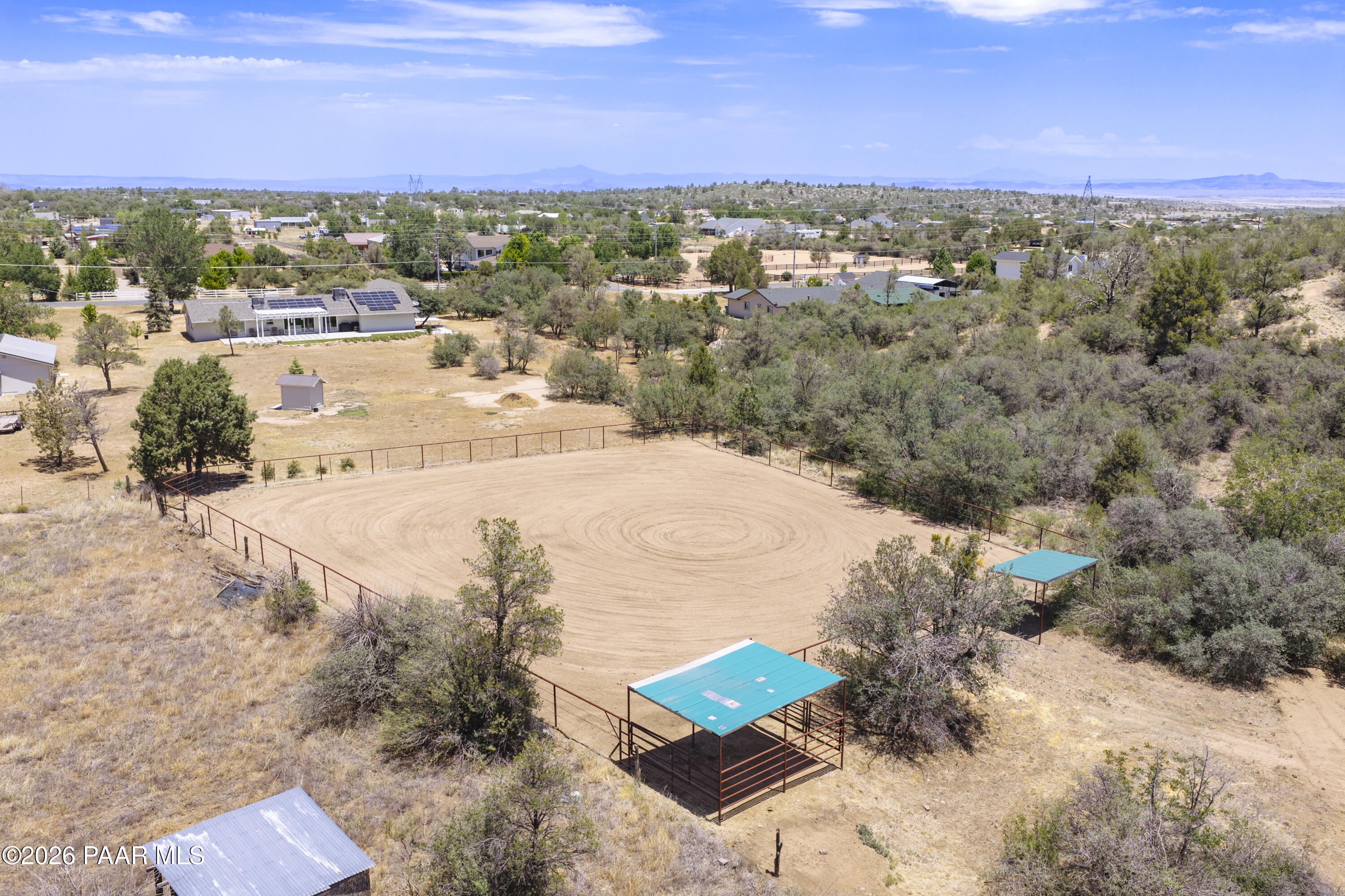 1584 West Cliff Rose Road Prescott, AZ 86305 - Photo 62 of 66 Aerial View