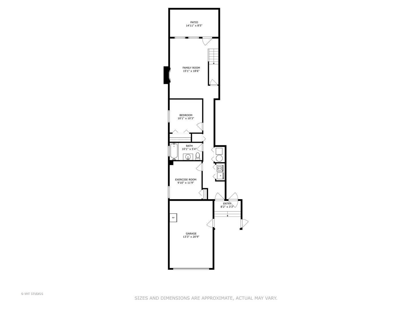 2128 West Walton Street, Unit 1E Chicago, IL 60622 - Photo 23 of 23 a picture of a floor plan
