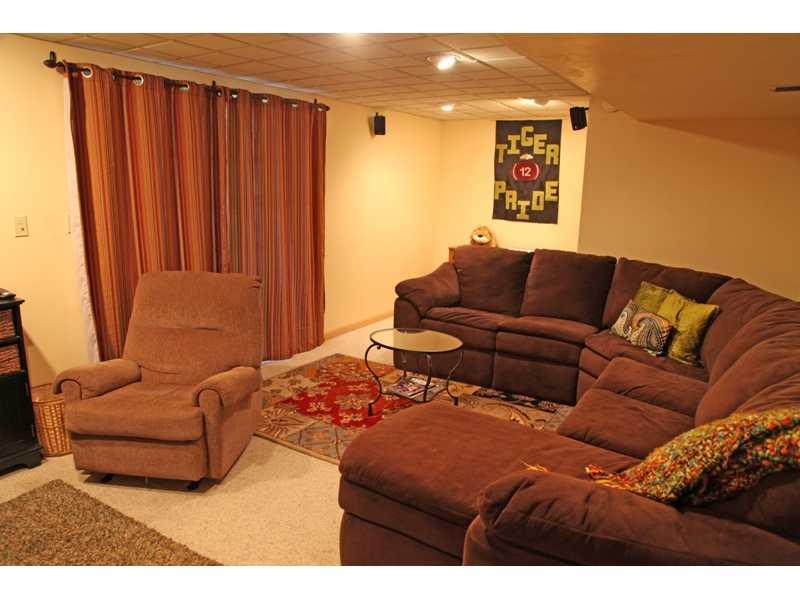 608 Victory Road Pittsburgh, PA 15237 - Photo 15 of 22 Home Theater. Lower Level with Walk-out to Patio
