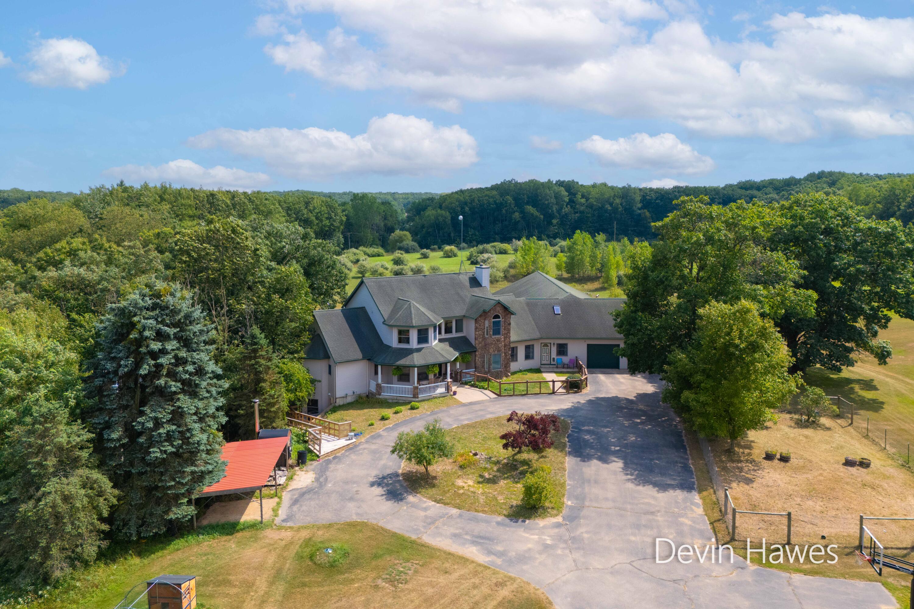 8565 West Cannonsville Road Lakeview, MI 48850 - Photo 3 of 53 Front Aerial