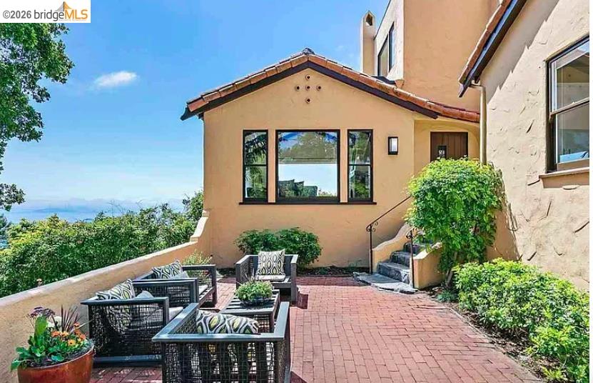 784 Cragmont Avenue Berkeley, CA 94708 - Photo 4 of 64 View of home's exterior with stucco siding and a patio