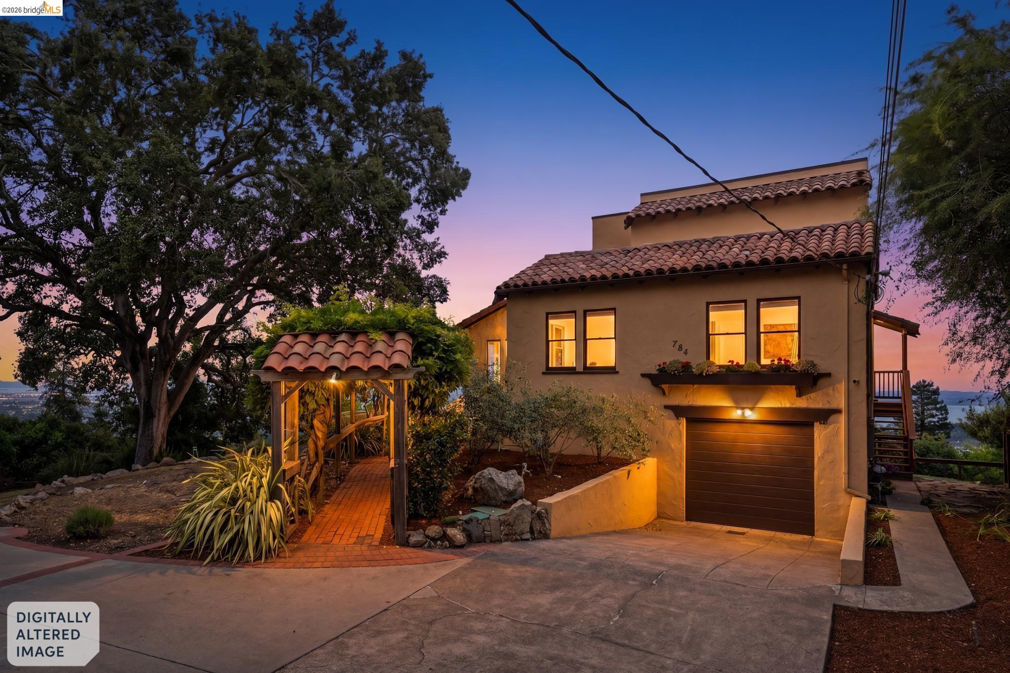 784 Cragmont Avenue Berkeley, CA 94708 - Photo 64 of 64 Mediterranean-style residence featuring a stucco exterior and terracotta tile roof