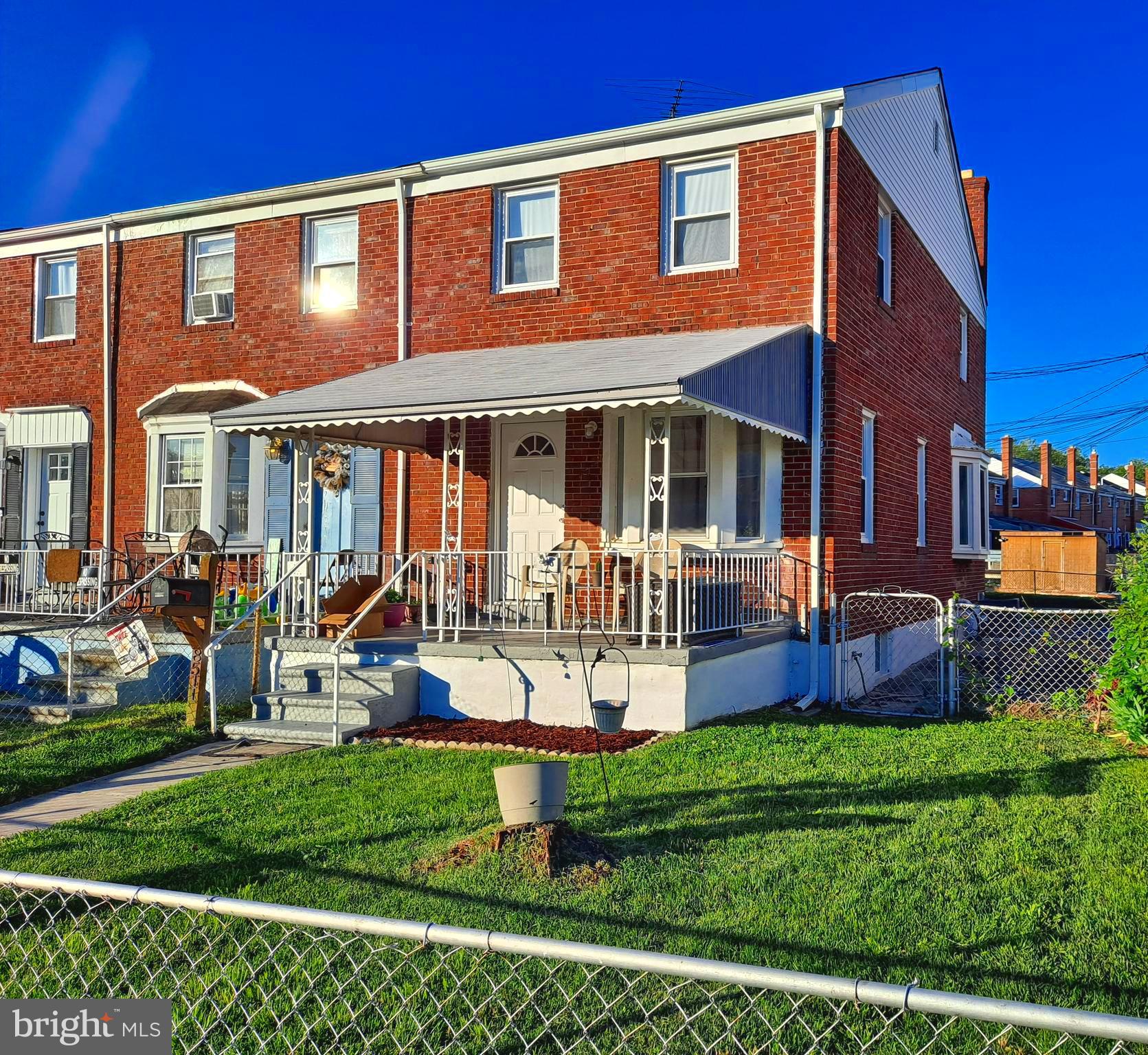 8511 Kavanagh Road Baltimore, MD 21222 - Photo 1 of 8 Freshy painted porch to sit outside and enjoy .