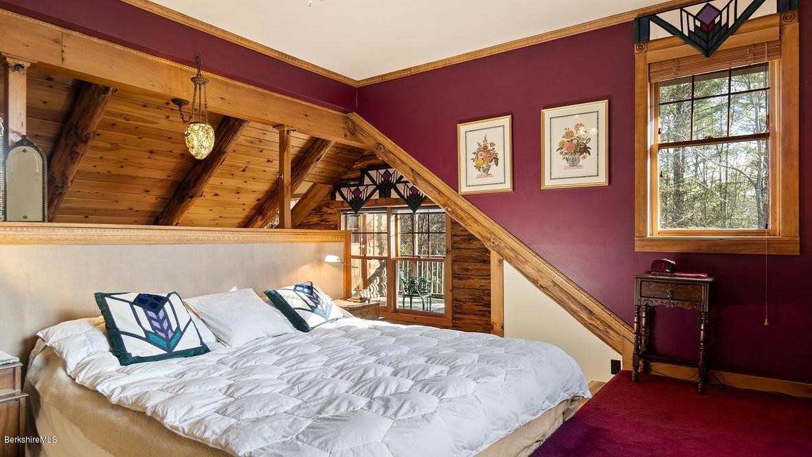 10 South Beech Plain Road Sandisfield, MA 01255 - Photo 19 of 48 a view of a bedroom with furniture and a window