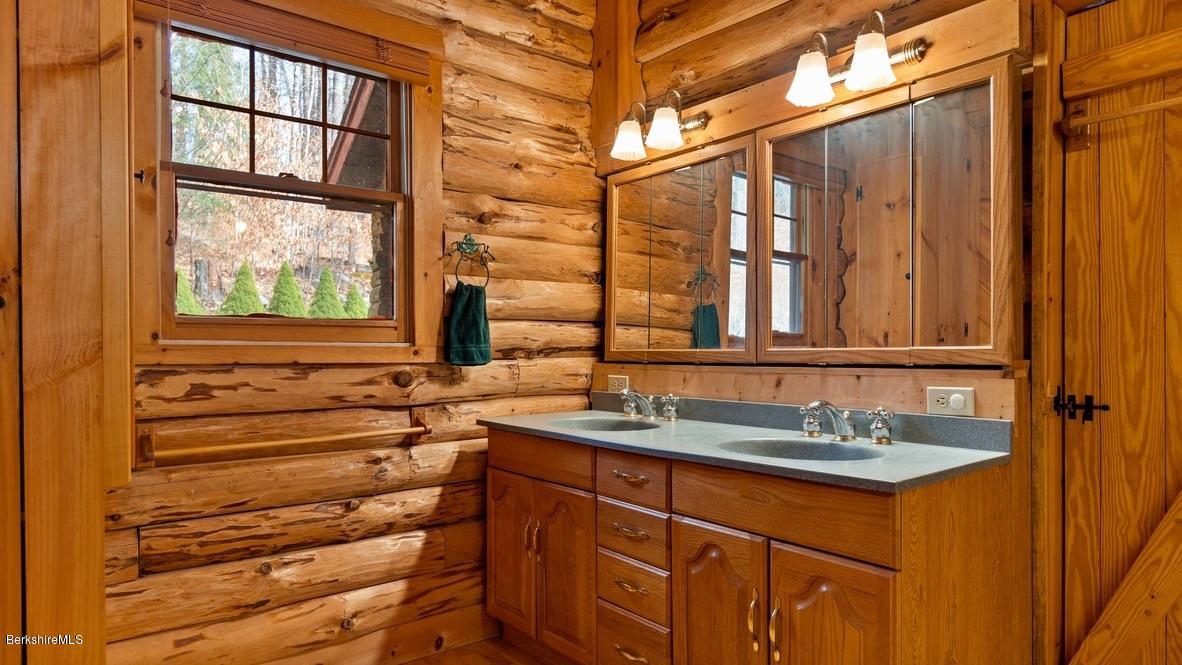 10 South Beech Plain Road Sandisfield, MA 01255 - Photo 31 of 48 a bathroom with a sink and a mirror