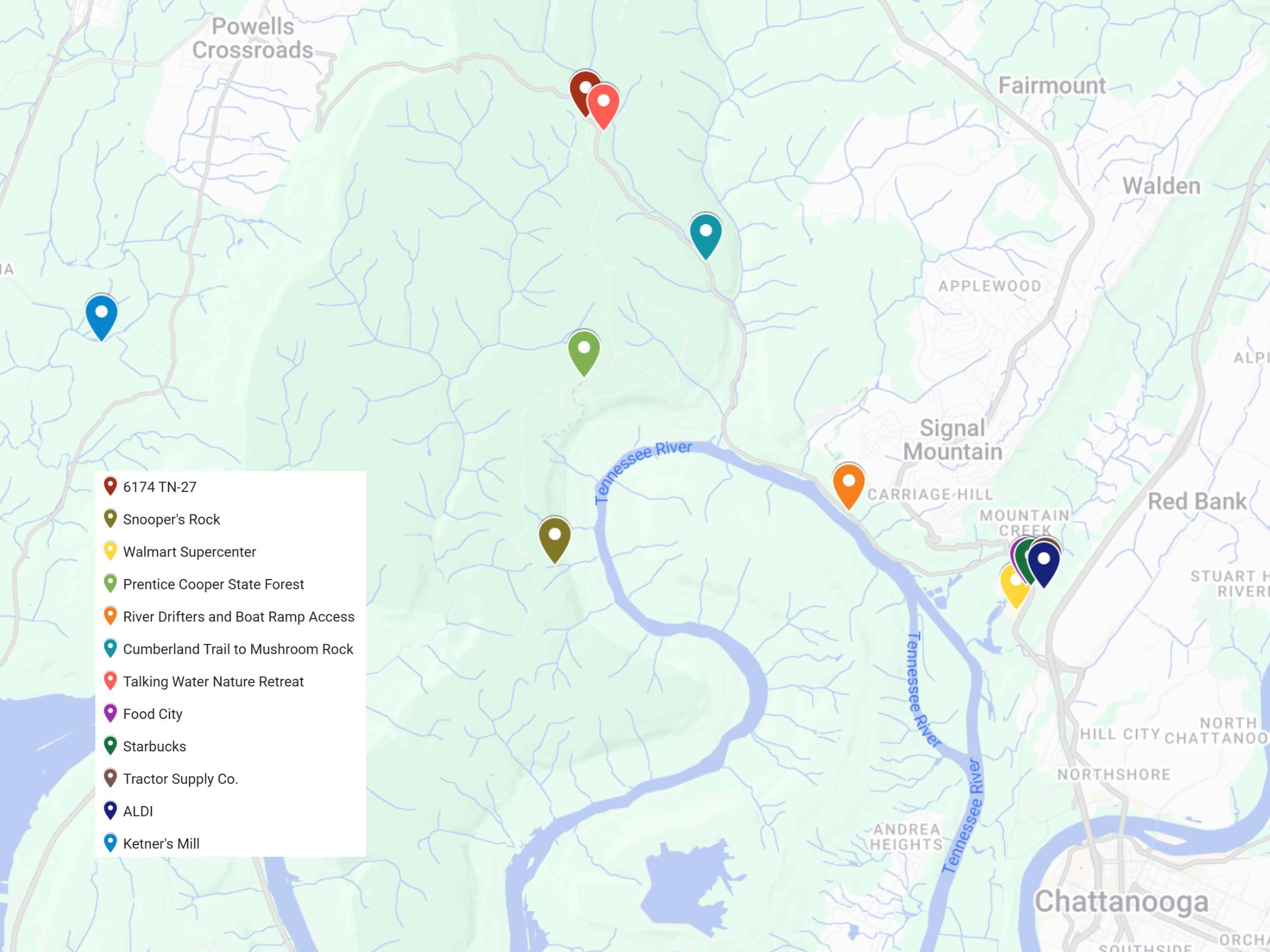 6174 Highway 27 Chattanooga, TN 37405 - Photo 69 of 69 Real Estate Mapping Marketing (2)