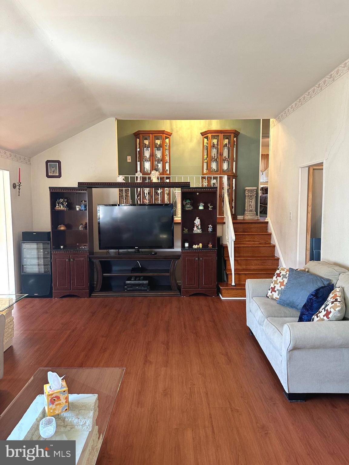 118 Spring House Road Cherry Hill, NJ 08002 - Photo 10 of 19 a living room with furniture and a flat screen tv