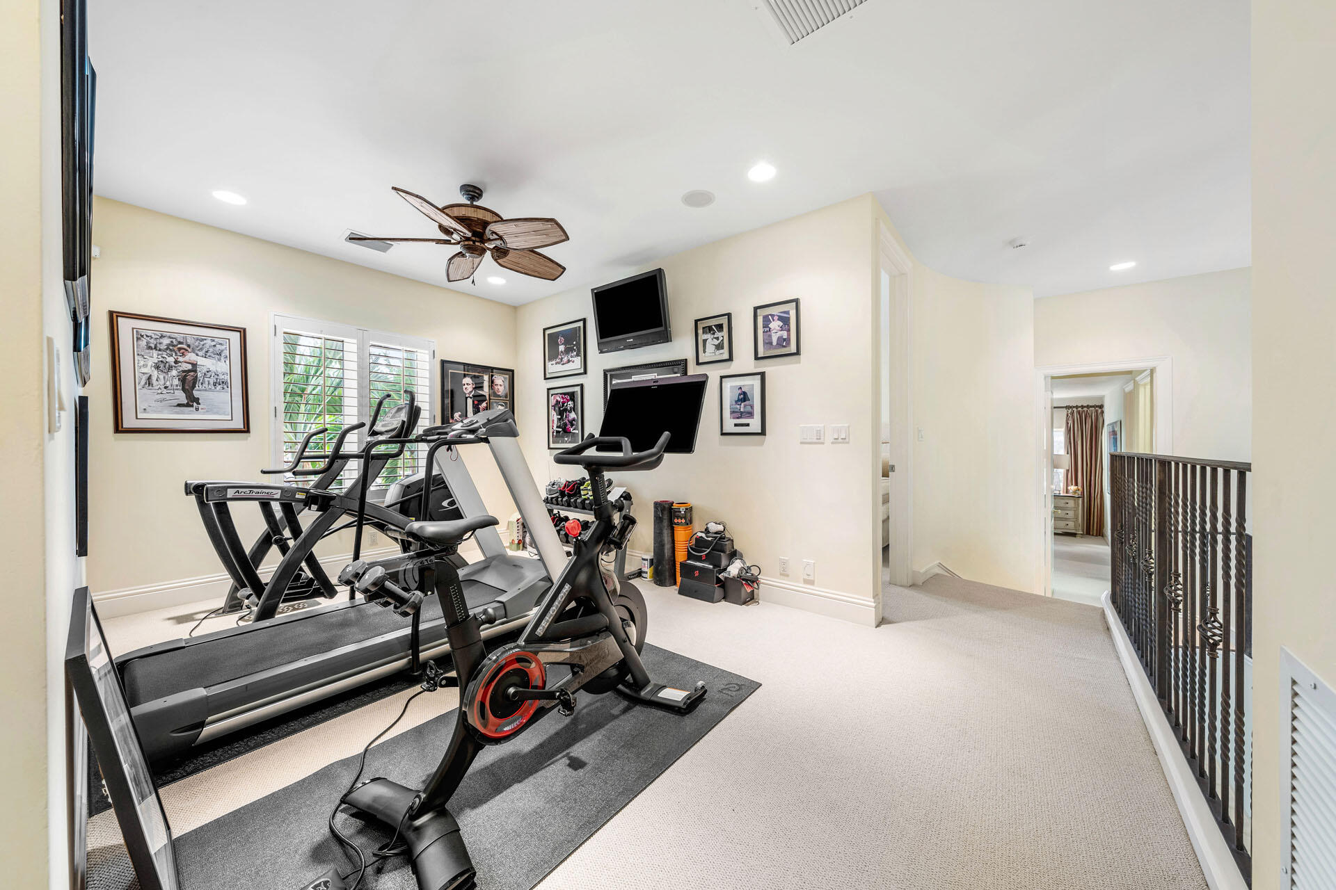 2386 West Maya Palm Drive Boca Raton, FL 33432 - Photo 49 of 76 a view of a room with gym equipment