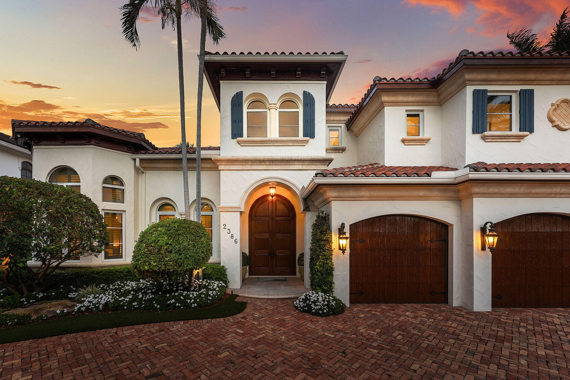 2386 West Maya Palm Drive Boca Raton, FL 33432 - Photo 58 of 76 a front view of a house