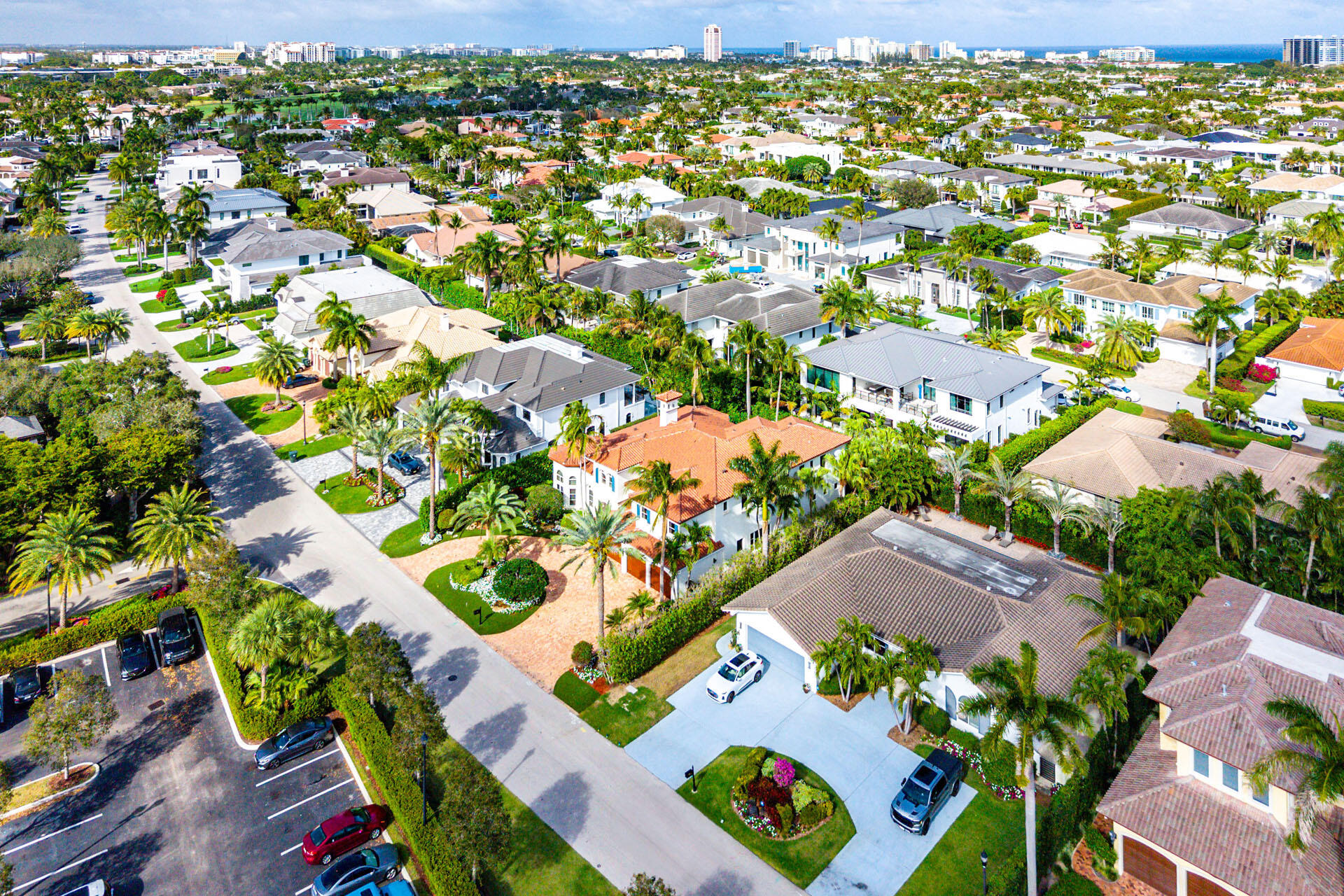2386 West Maya Palm Drive Boca Raton, FL 33432 - Photo 71 of 76 an aerial view of residential houses with outdoor space