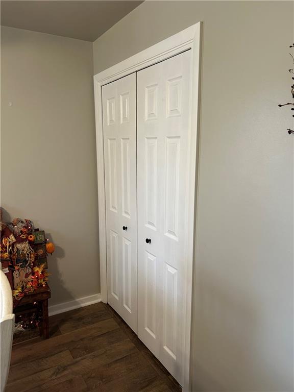 124 Giron Street Leechburg, PA 15656 - Photo 20 of 46 a view of a hallway with wooden floor