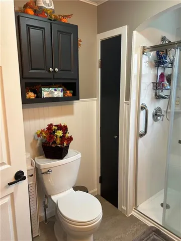 a workspace with furniture and wooden floor