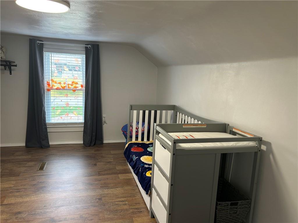 124 Giron Street Leechburg, PA 15656 - Photo 28 of 46 a utility room with wooden floor and windows