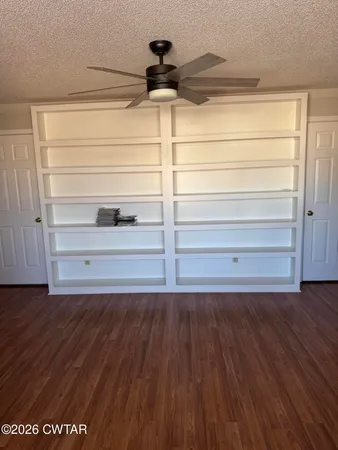 a car parked in a garage