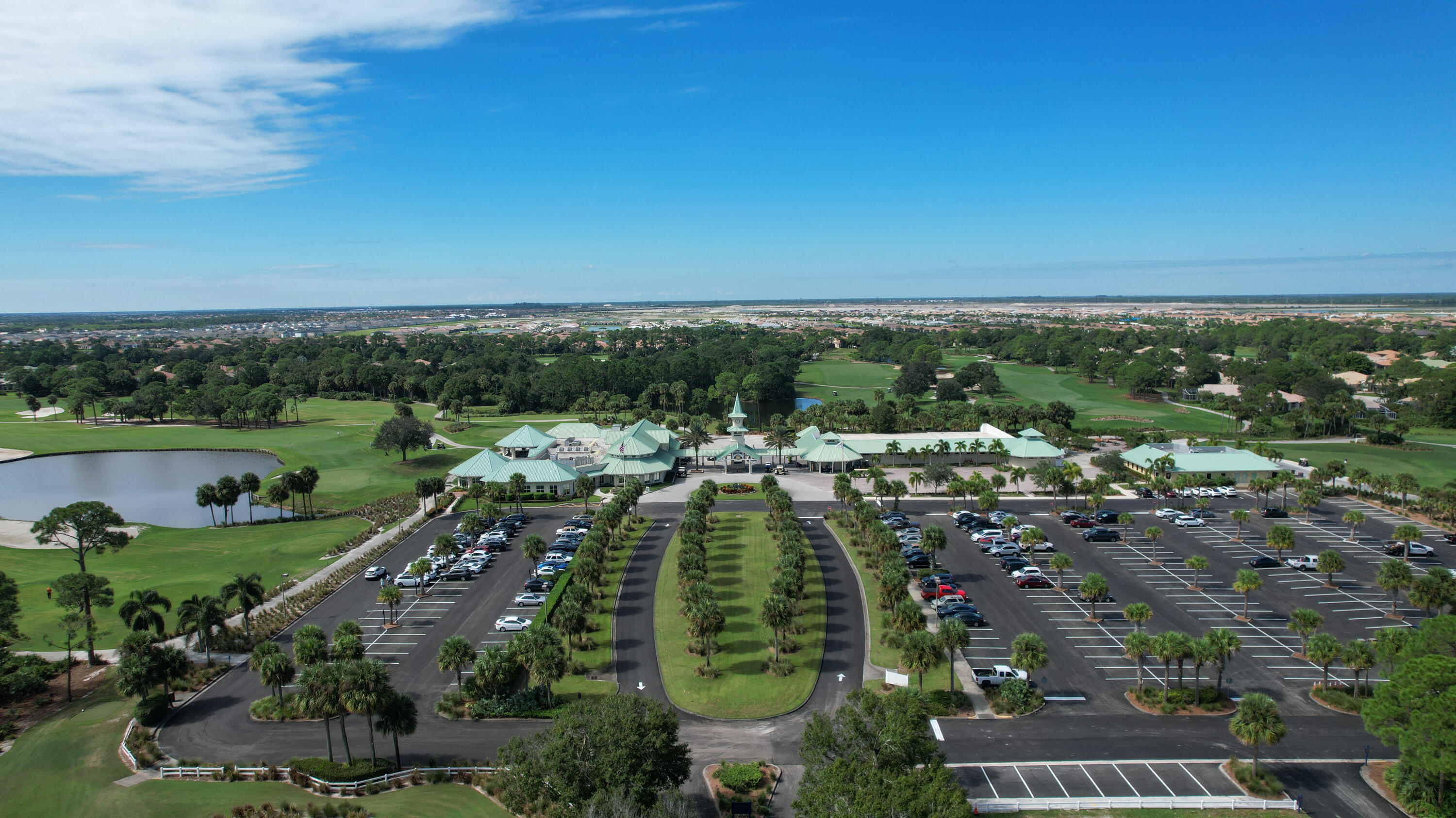 10047 Perfect Drive, Unit B Port St. Lucie, FL 34986 - Photo 12 of 13 an aerial view of a city