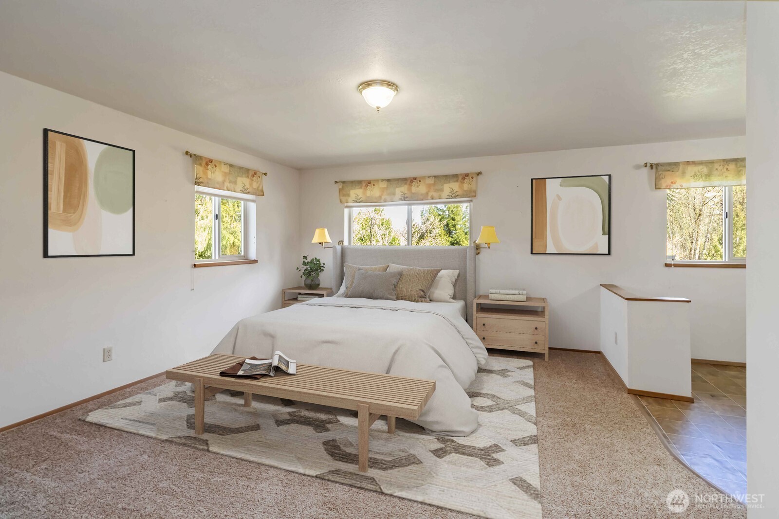207 Tillicum Drive Chehalis, WA 98532 - Photo 29 of 40 a bedroom with a bed and a window
