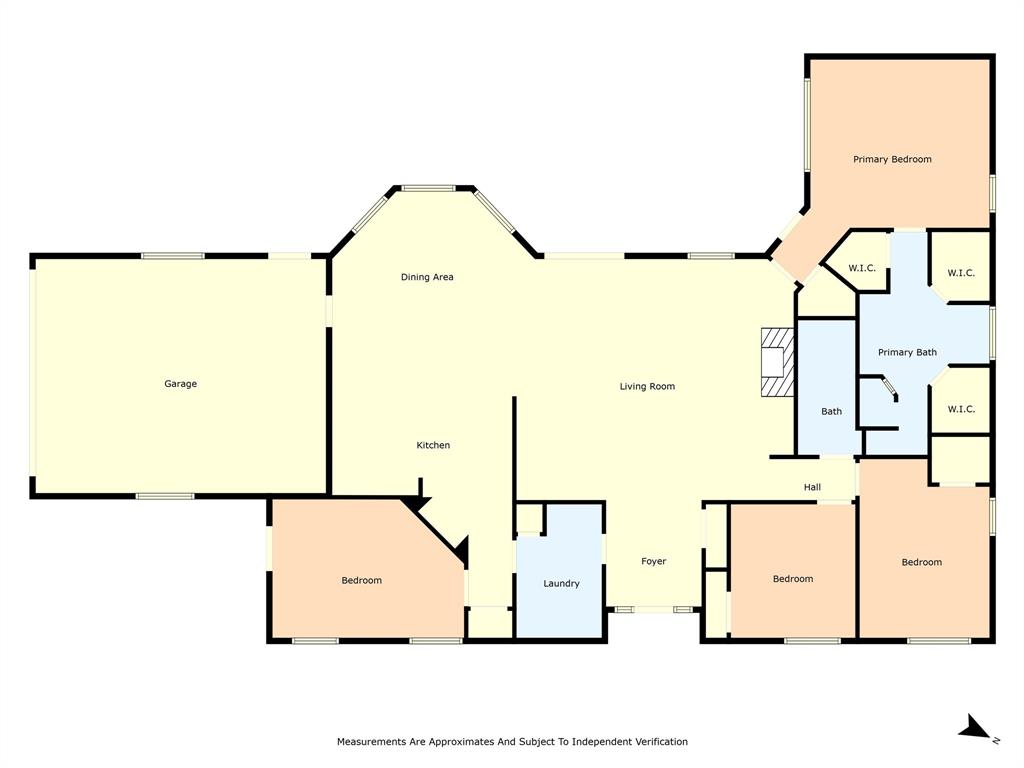 215 Lajuana Drive Waco, TX 76705 - Photo 33 of 33 View of floor plan / room layout