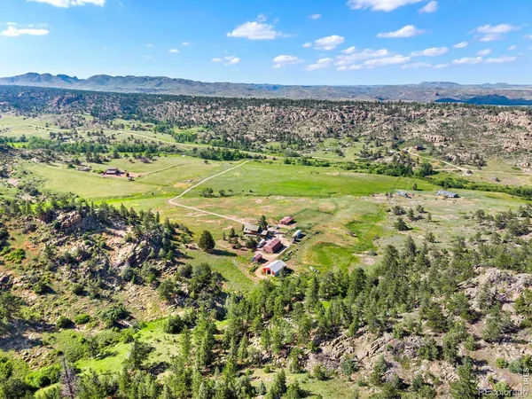 a view of a lake with a mountain in the background