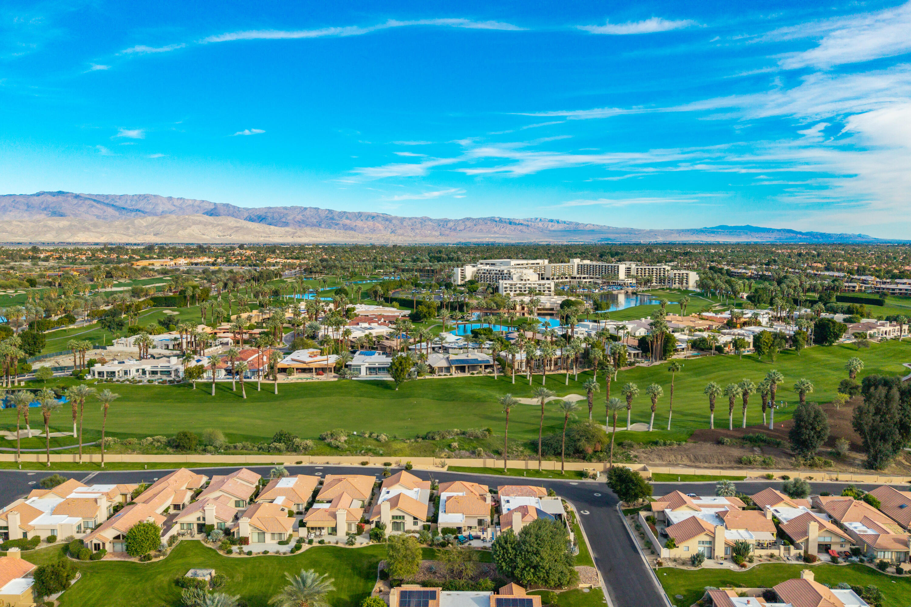 45 Verde Way Palm Desert, CA 92260 - Photo 46 of 48 a view of a city street view with ocean view