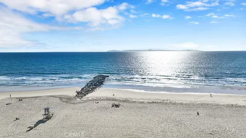 a view of beach and ocean