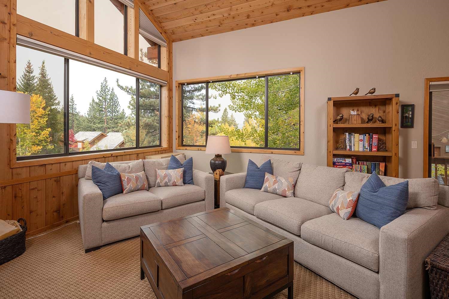 342 Skidder Trail Truckee, CA 96161 - Photo 3 of 21 a living room with furniture and a large window