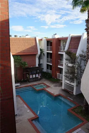 a view of a house with a patio