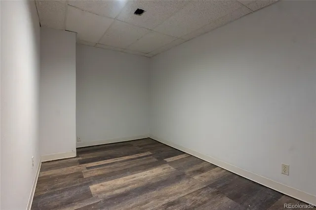 a view of empty room