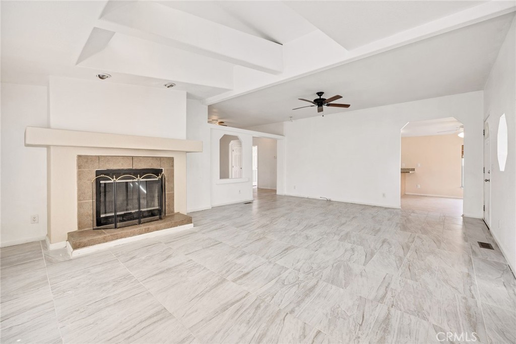 43870 Wilson Valley Road Hemet, CA 92544 - Photo 3 of 35 a view of an empty room with a fireplace