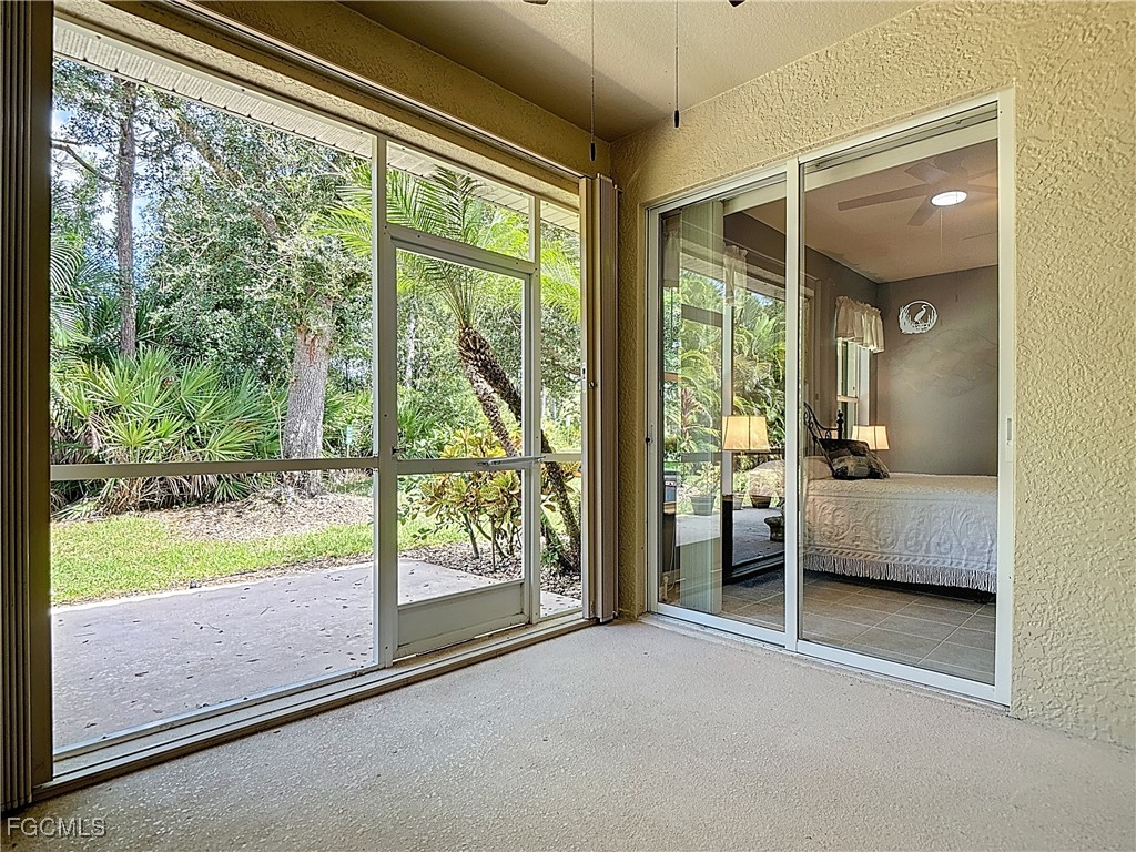 3600 Rue Alec Loop, Unit 4 North Fort Myers, FL 33917 - Photo 26 of 43 a view of room with window and a porch