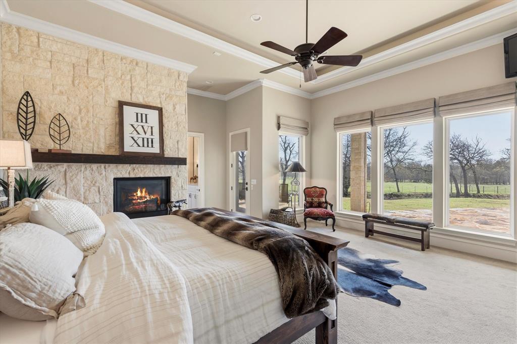 8301 Stephens Ranch Road Pilot Point, TX 76258 - Photo 18 of 40 Primary room with a spectacular view . Privacy too.