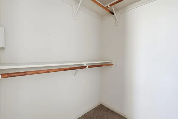 a view of balcony with wooden floor and city view