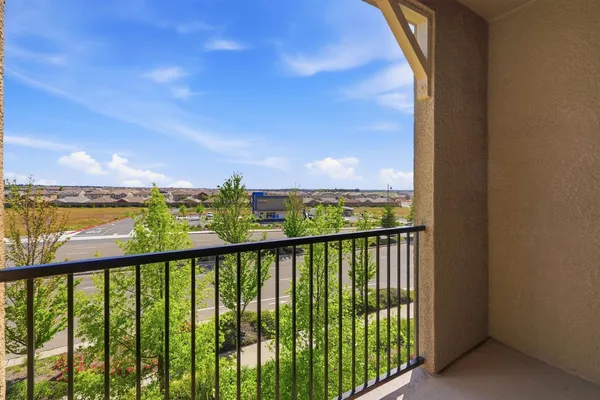 a view of building with an ocean view