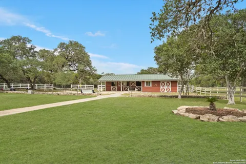 a view of a lake with houses