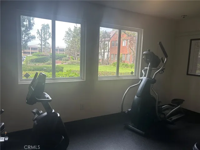 a view of street with sitting area