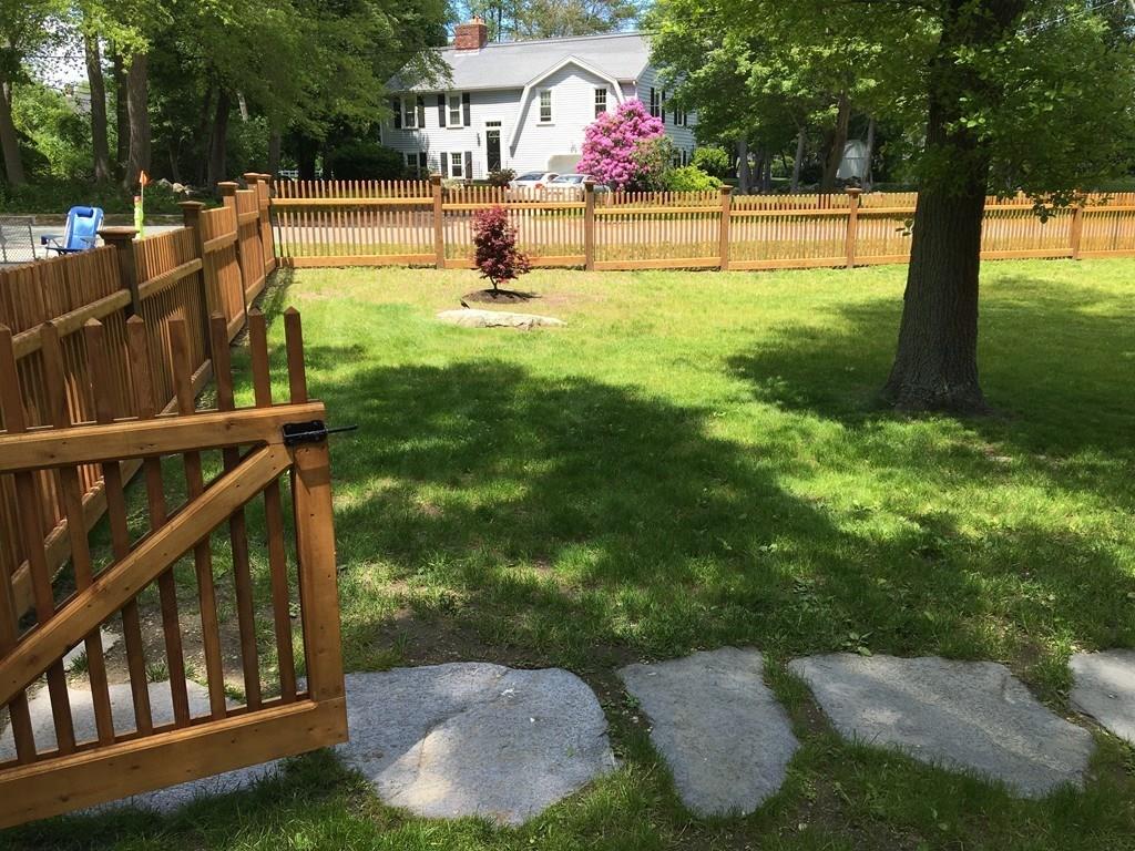 158 Tilden Road Scituate, MA 02066 - Photo 22 of 33 a view of backyard with tree