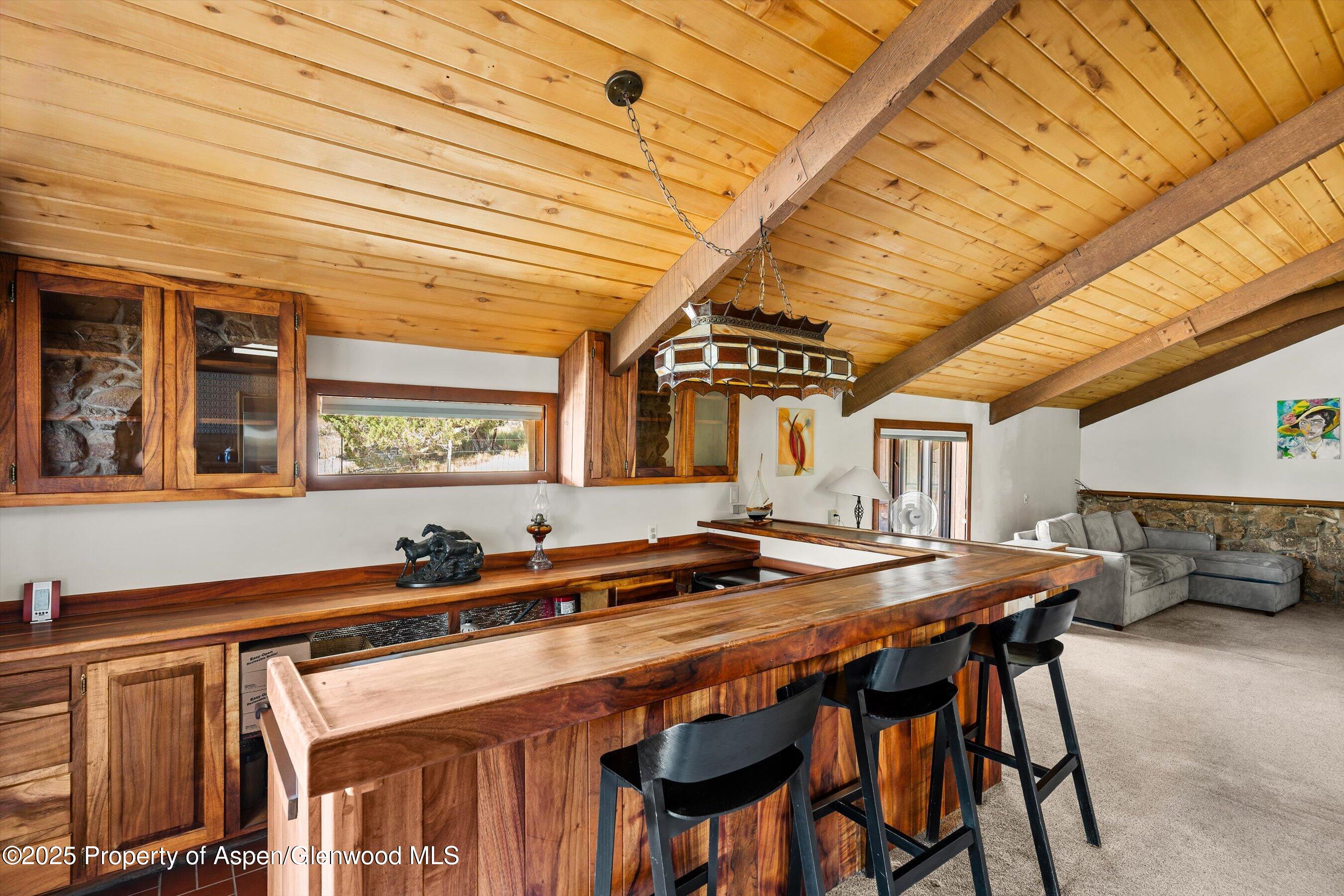 14 Fender Lane Carbondale, CO 81623 - Photo 17 of 45 Main House Bar & Media Room