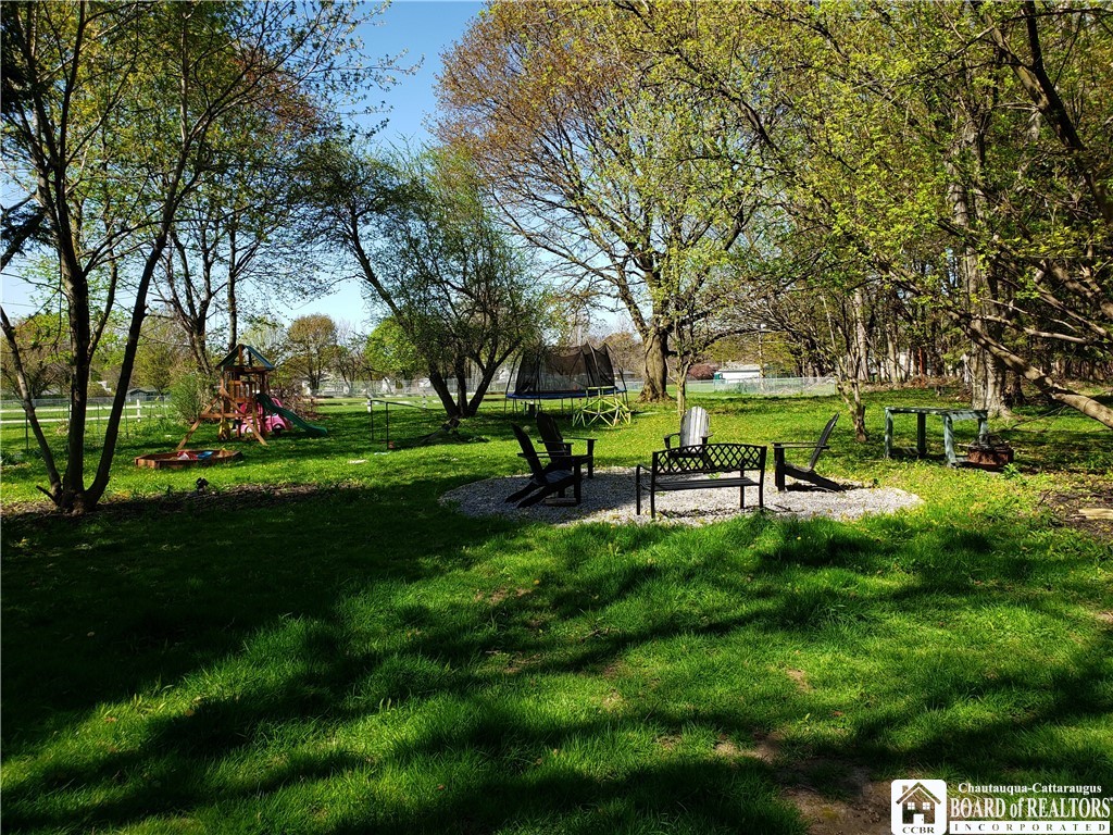 49 Berry Road Pomfret, NY 14063 - Photo 4 of 10 back yard