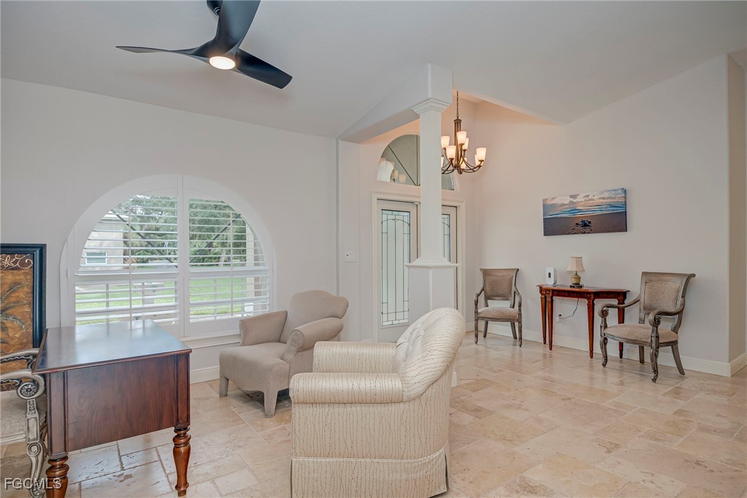 14200 Duke Highway Alva, FL 33920 - Photo 8 of 50 a living room with furniture and a large window