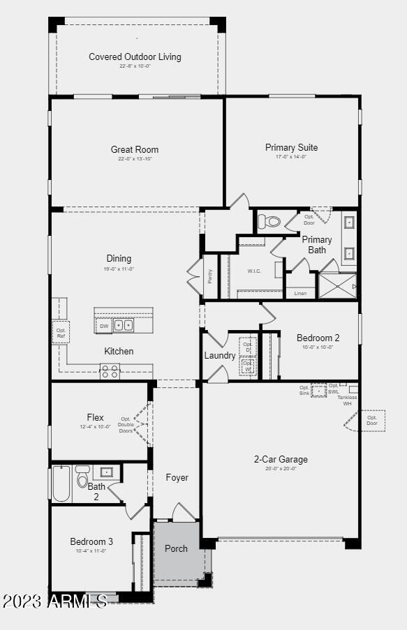 10266 West Piccadilly Road Avondale, AZ 85392 - Photo 32 of 32 Floor plan