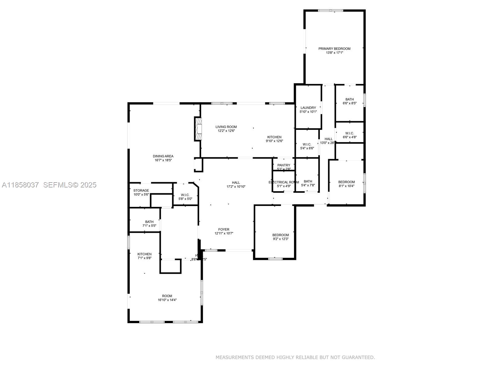 3711 Southwest 87th Avenue Miami, FL 33165 - Photo 2 of 92 a picture of floor plan