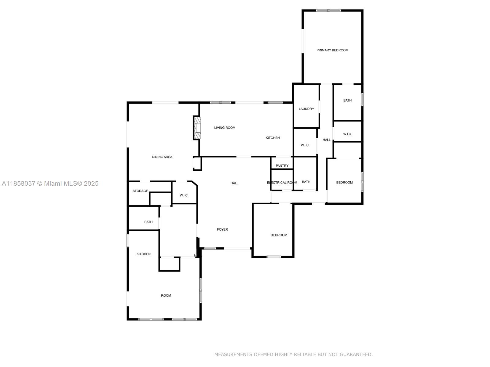 3711 Southwest 87th Avenue Miami, FL 33165 - Photo 91 of 92 a picture of floor plan