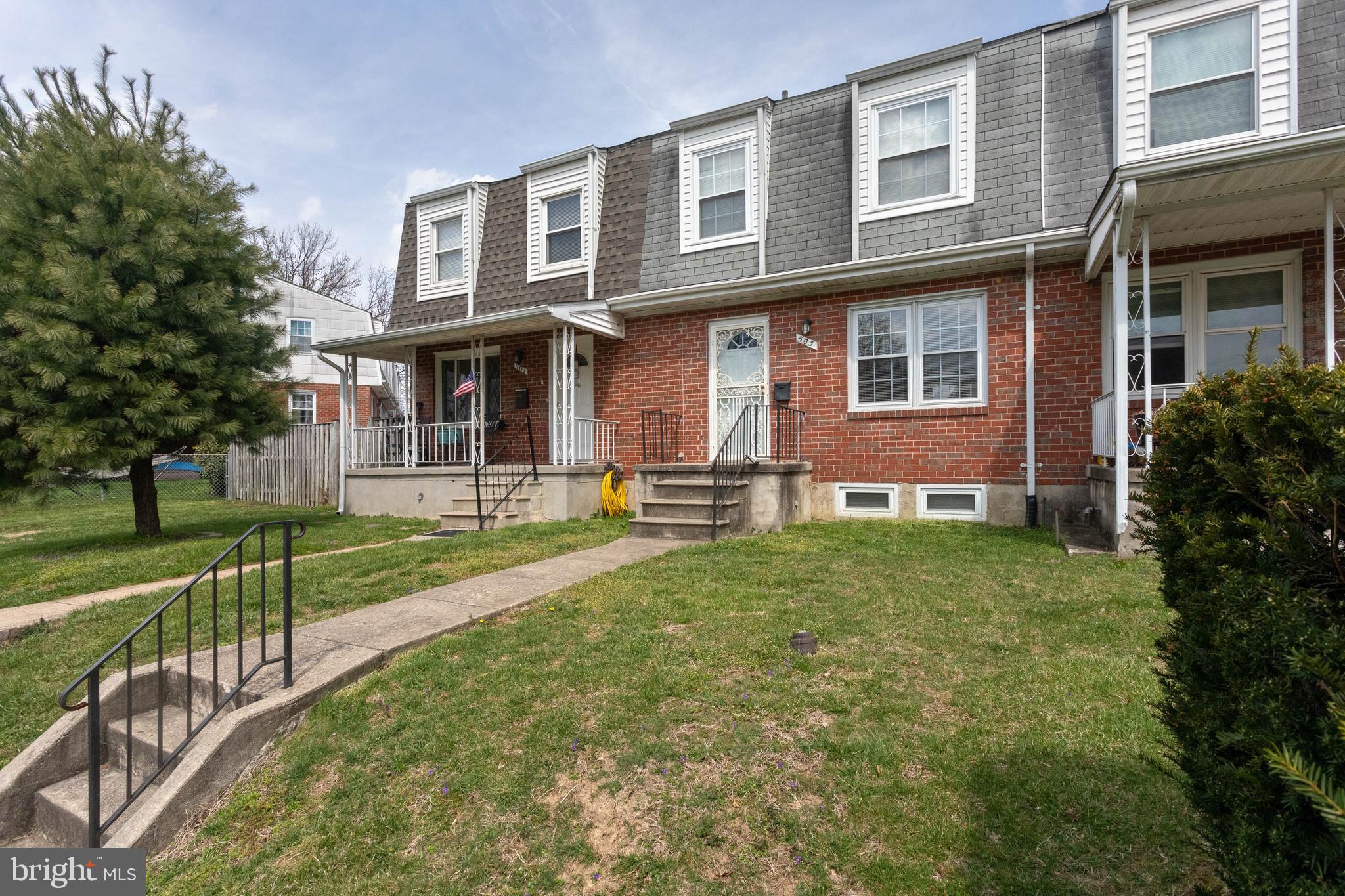 503 Grovethorn Road Baltimore, MD 21220 - Photo 3 of 31 Brick Front Interior Townhome
