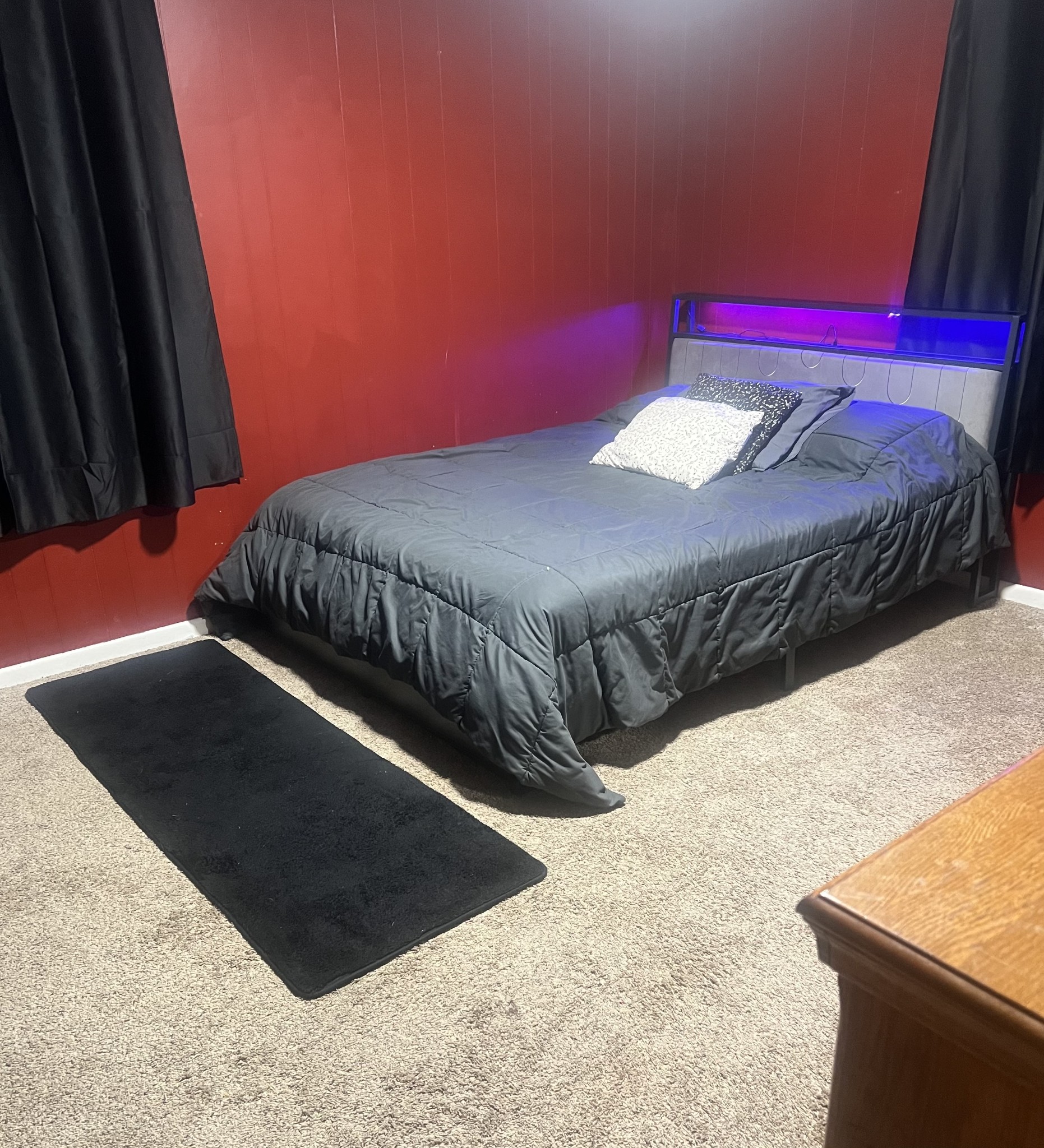 566 Clarence Finney Road Hillsboro, TN 37342 - Photo 29 of 47 a bed sitting in a bedroom next to a larger window