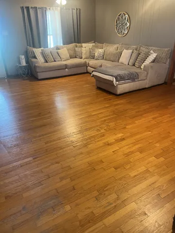 a living room with a couch