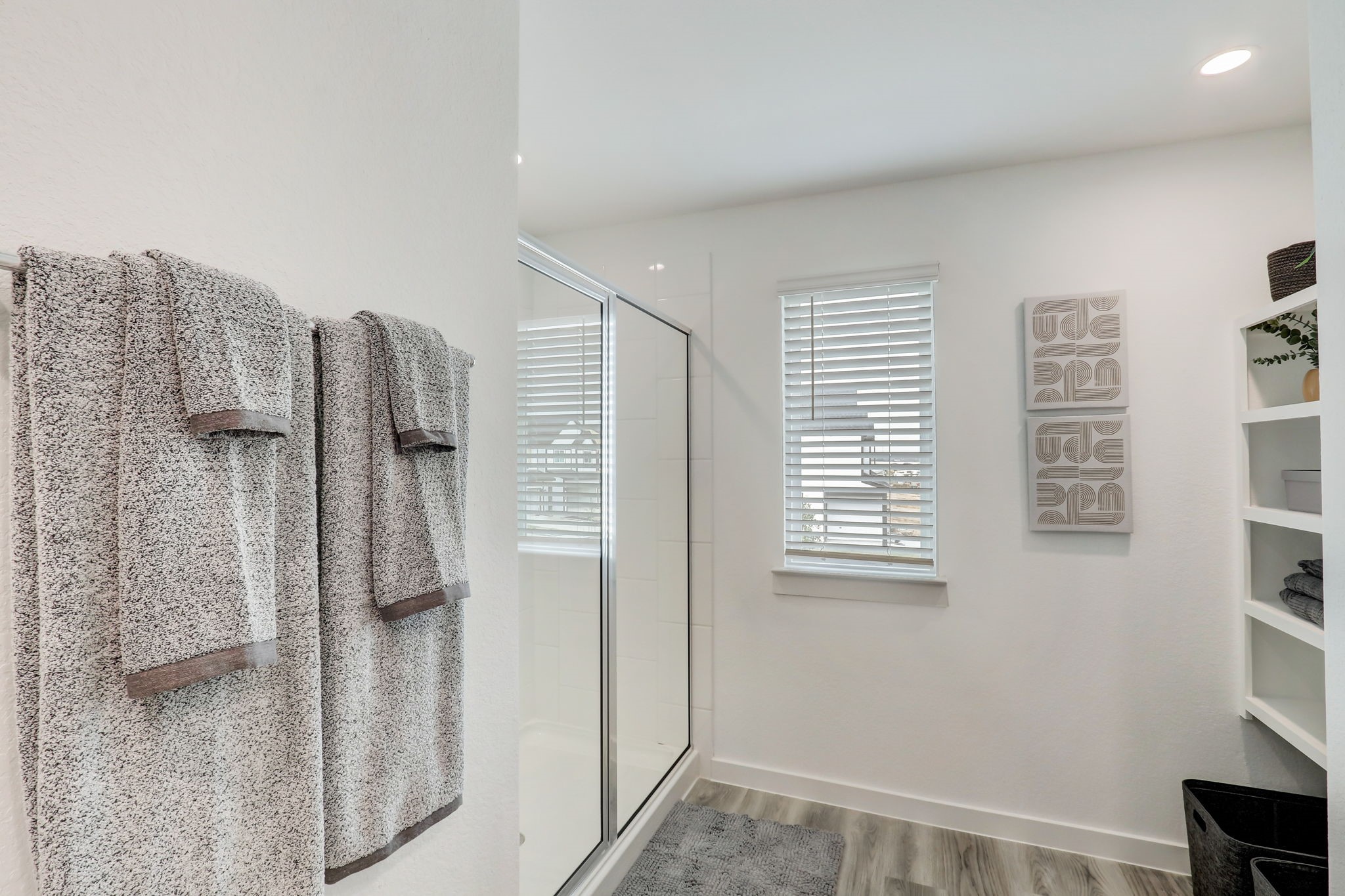 10409 Lancaster Frst Lane Houston, TX 77051 - Photo 27 of 50 a view of a bathroom with a shower