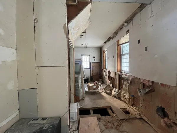 a view of a living room