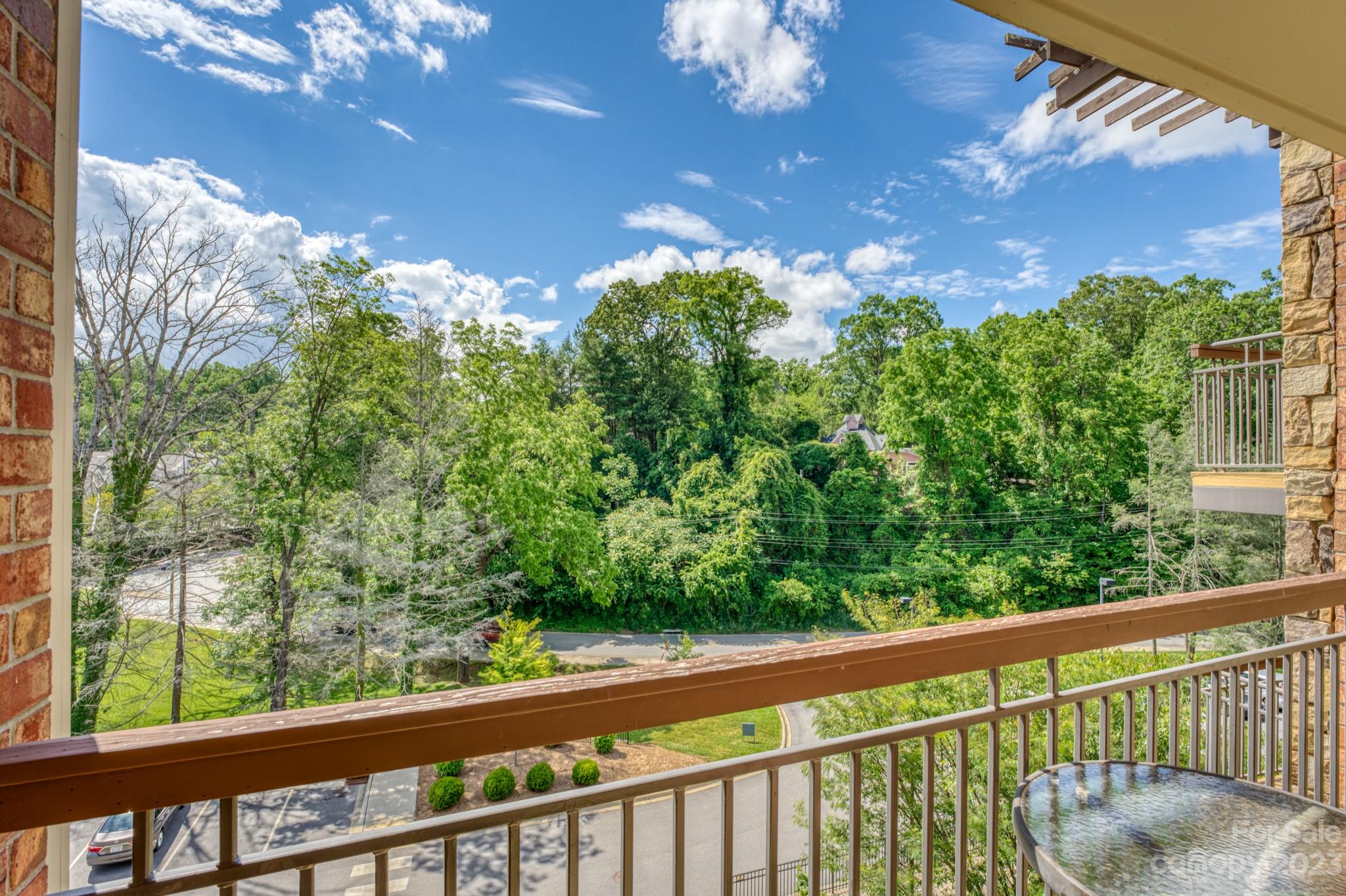 310 Bowling Park Road Asheville, NC 28803 - Photo 20 of 31 a view of a balcony