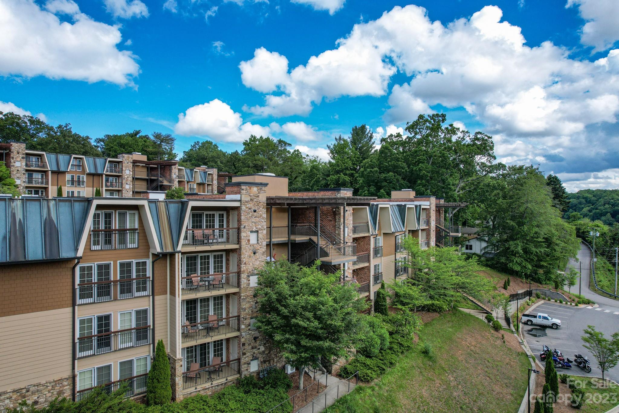 310 Bowling Park Road Asheville, NC 28803 - Photo 22 of 31 a view of a yard in front of house