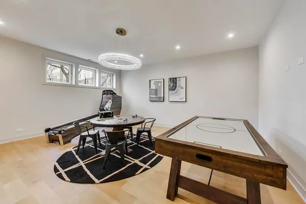 a view of a workspace with furniture