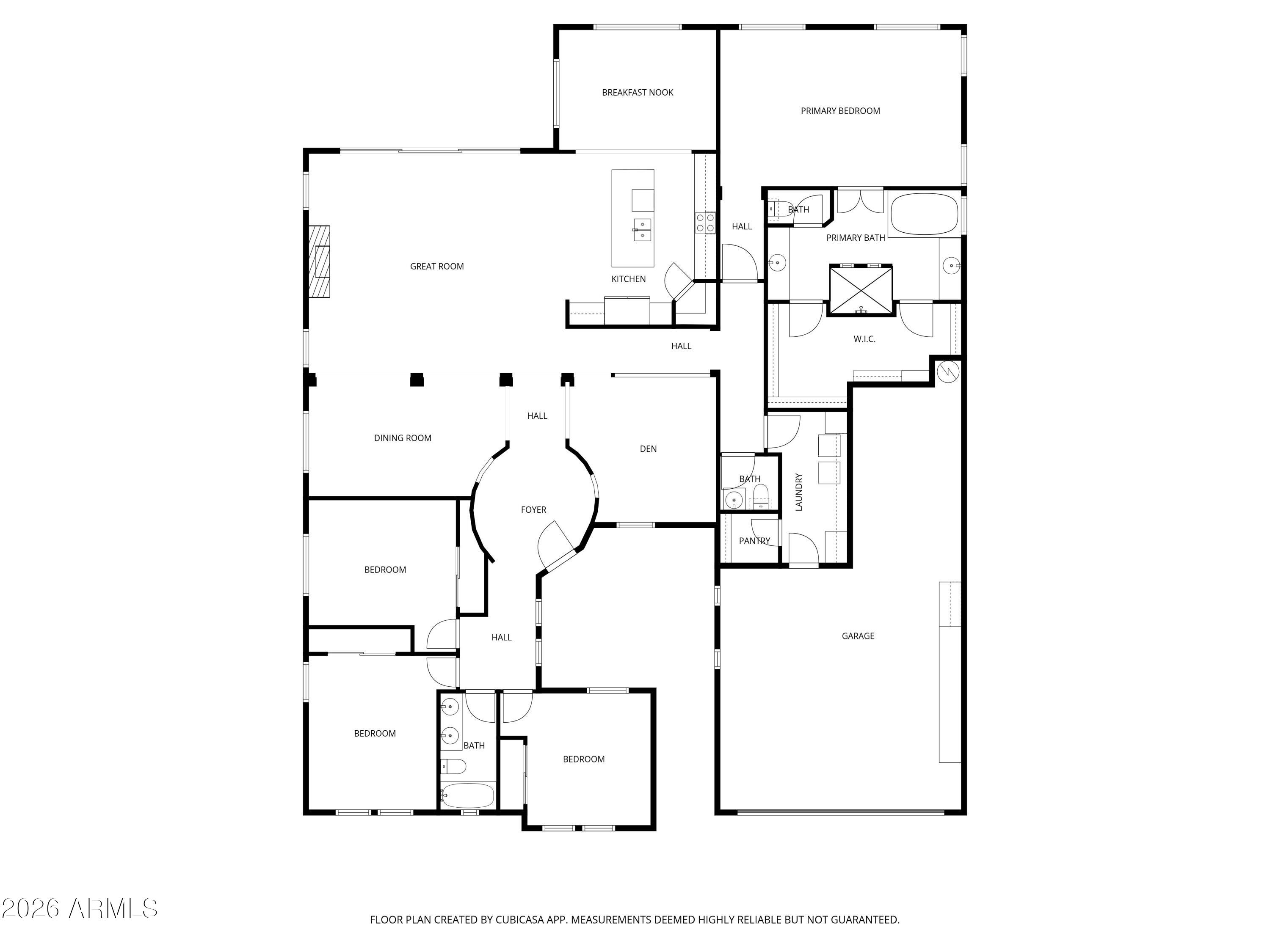 18398 West Rimrock Street Surprise, AZ 85388 - Photo 65 of 65 100) FLOOR PLAN